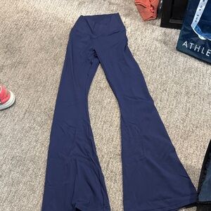 Aerie Navy Flare Pants